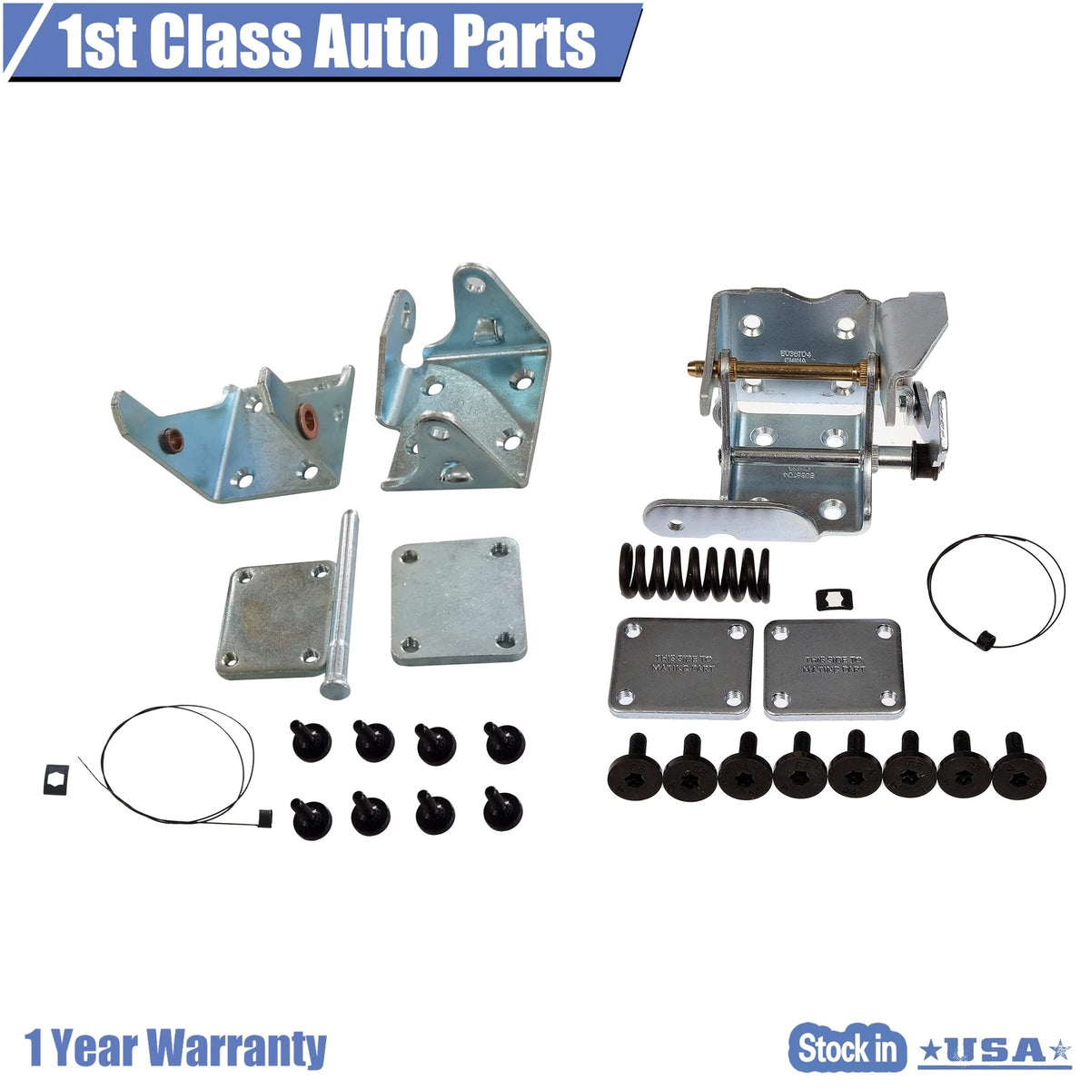 Front Upper Lower Door Hinge Kit for Chevy Blazer S10 Olds Bravada (1994–2005)