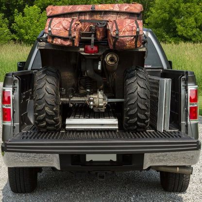 Extra Wide Aluminum Loading Ramps for ATV (2000 lb, 144x19", MF2-14419-EZ-ATV)