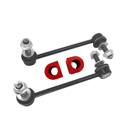 Set of 4 Front Sway Bar Links & Bushing for Chrysler 300 Dodge Charger (2005–2014)