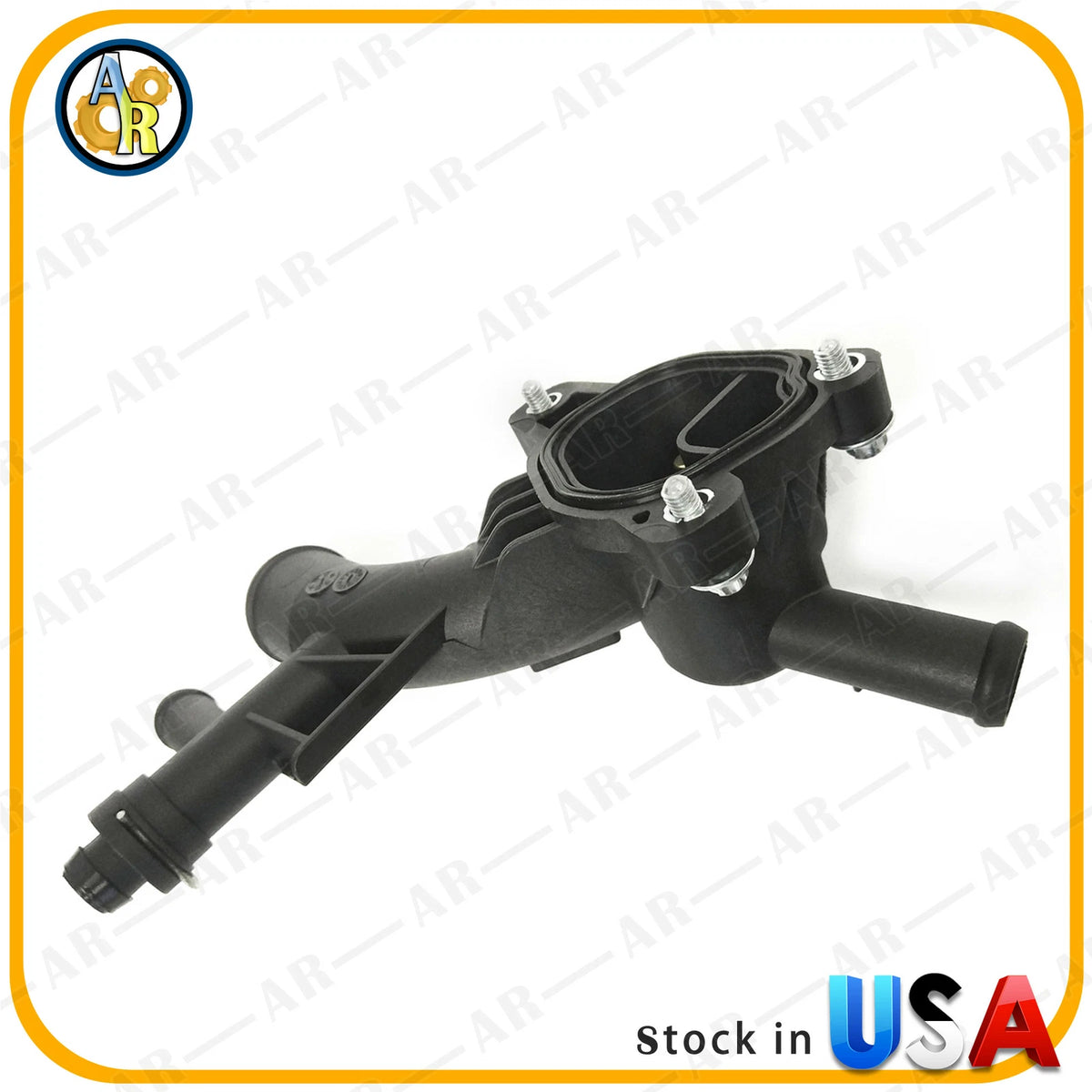 Water Pump Outlet Thermostat Housing for Buick Encore, Chevrolet Cruze, Sonic, Trax (2013–2021)