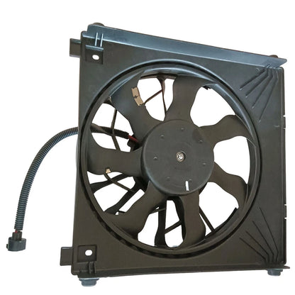 Right Engine Radiator Cooling Fan with Shroud Assembly for Tesla S (2012–2021)