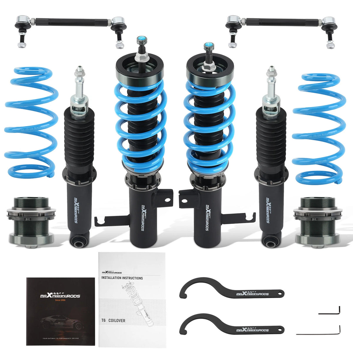 24 Level Adjustable Coilovers for Chevy Impala Malibu