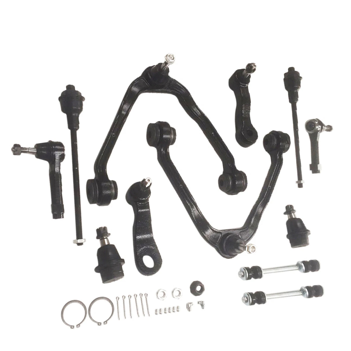 12PCS Suspension Control Arm for Chevy Silverado 1500 GMC 1999–2007