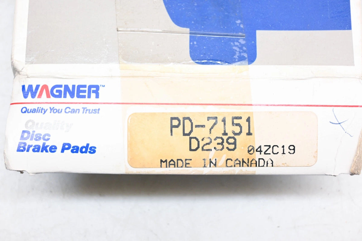 Disc Brake Pad Kit PD7151 D239 PGD239 for