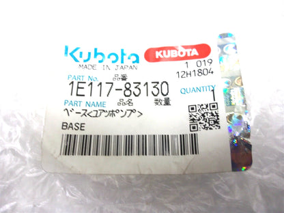 Hydraulic Pump Base for Kubota (1E117-83130)