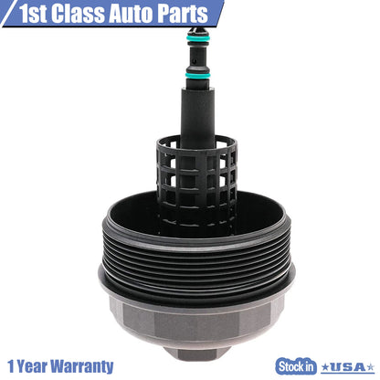 Engine Oil Filter Housing Cover Cap for BMW E36 E39 E46 E53 E85 (1996–2006)