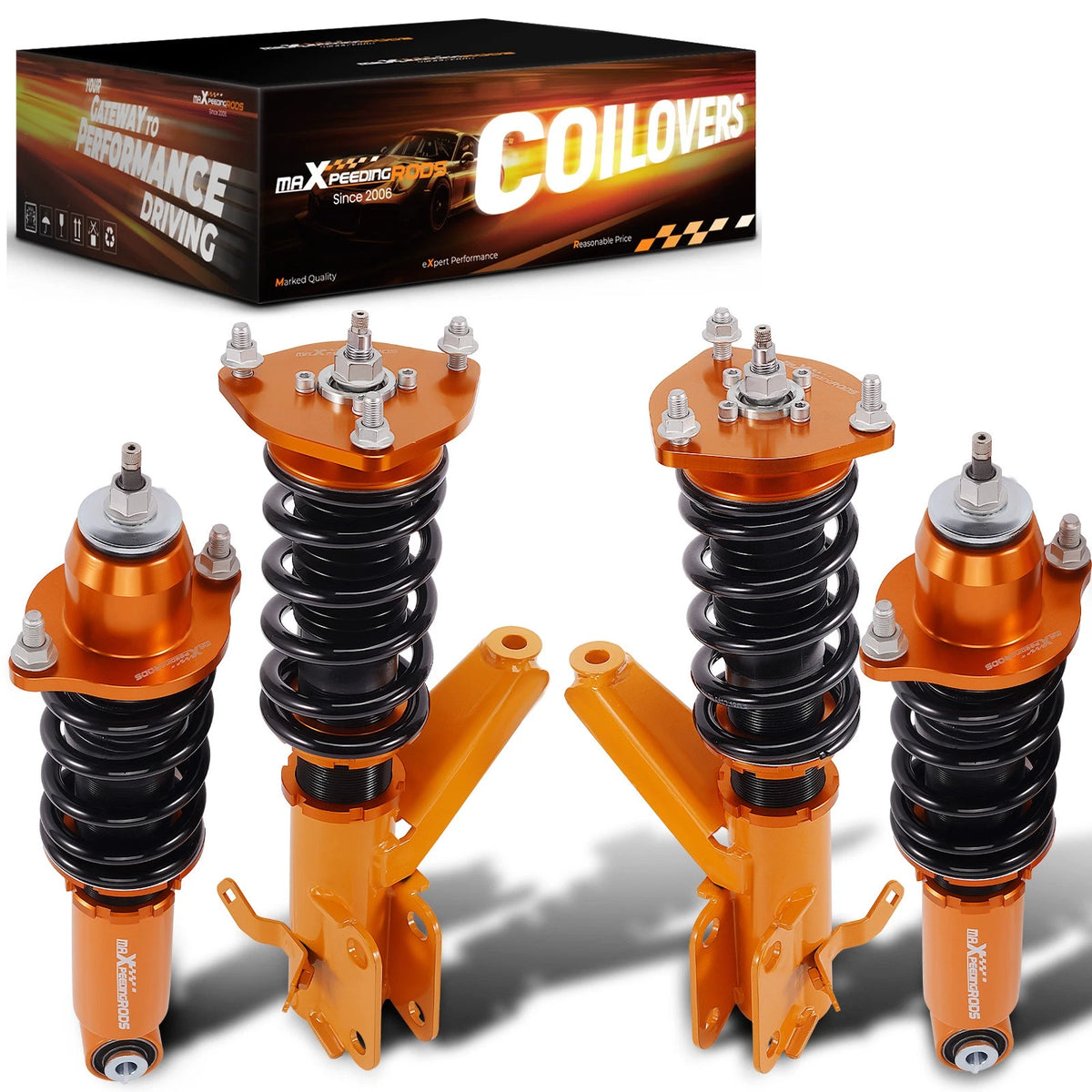 24 Way Adjustable Damper Coilovers for Acura RSX 2.0L (2002–2006)