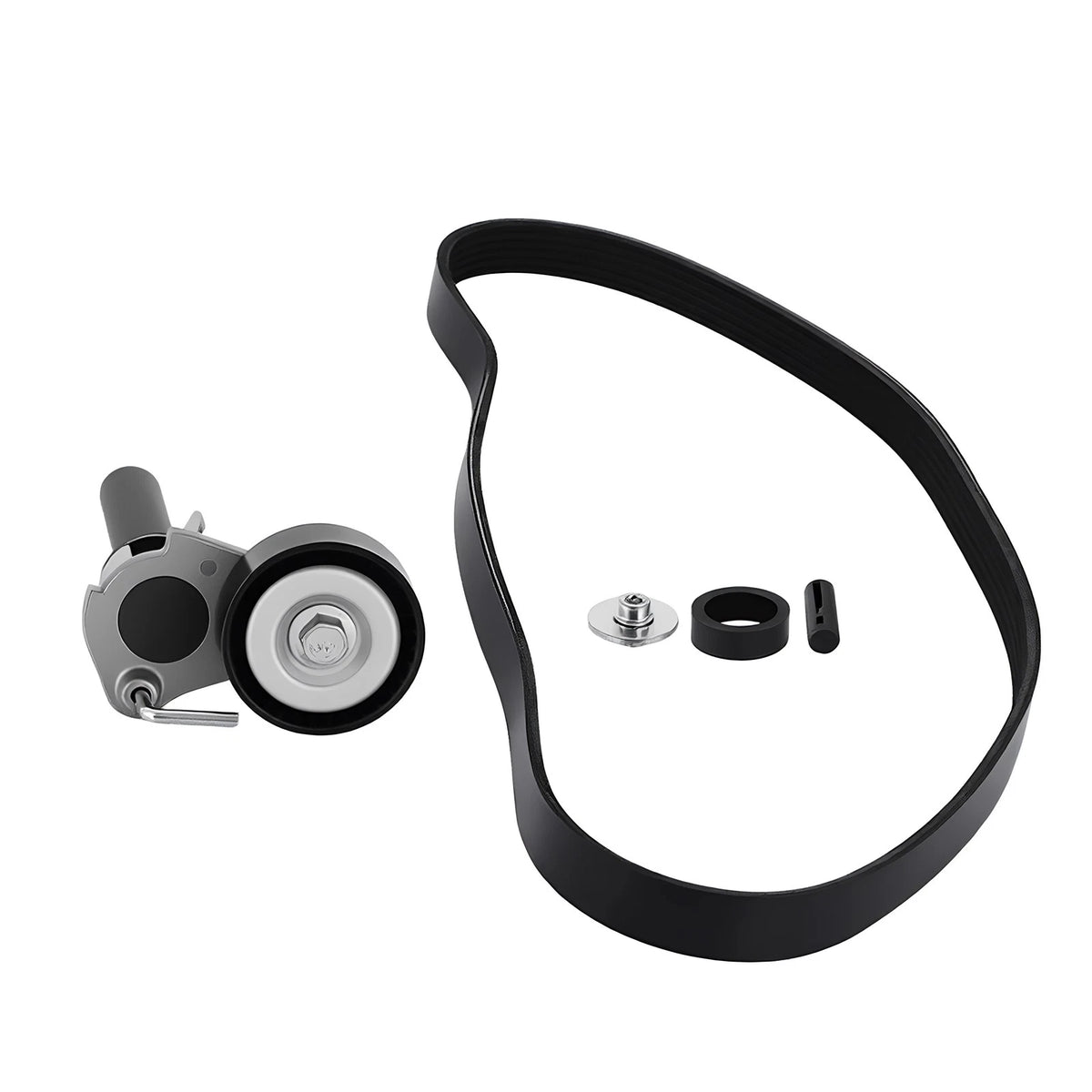 Serpentine Belt Drive Component Kit for Audi A3 Q3 TT Volkswagen Jetta CC Tiguan (2010–2020)