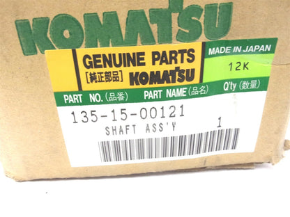 Shaft Assembly for Komatsu D53A D53P D53S D57S D58E D58P (135-15-00121)