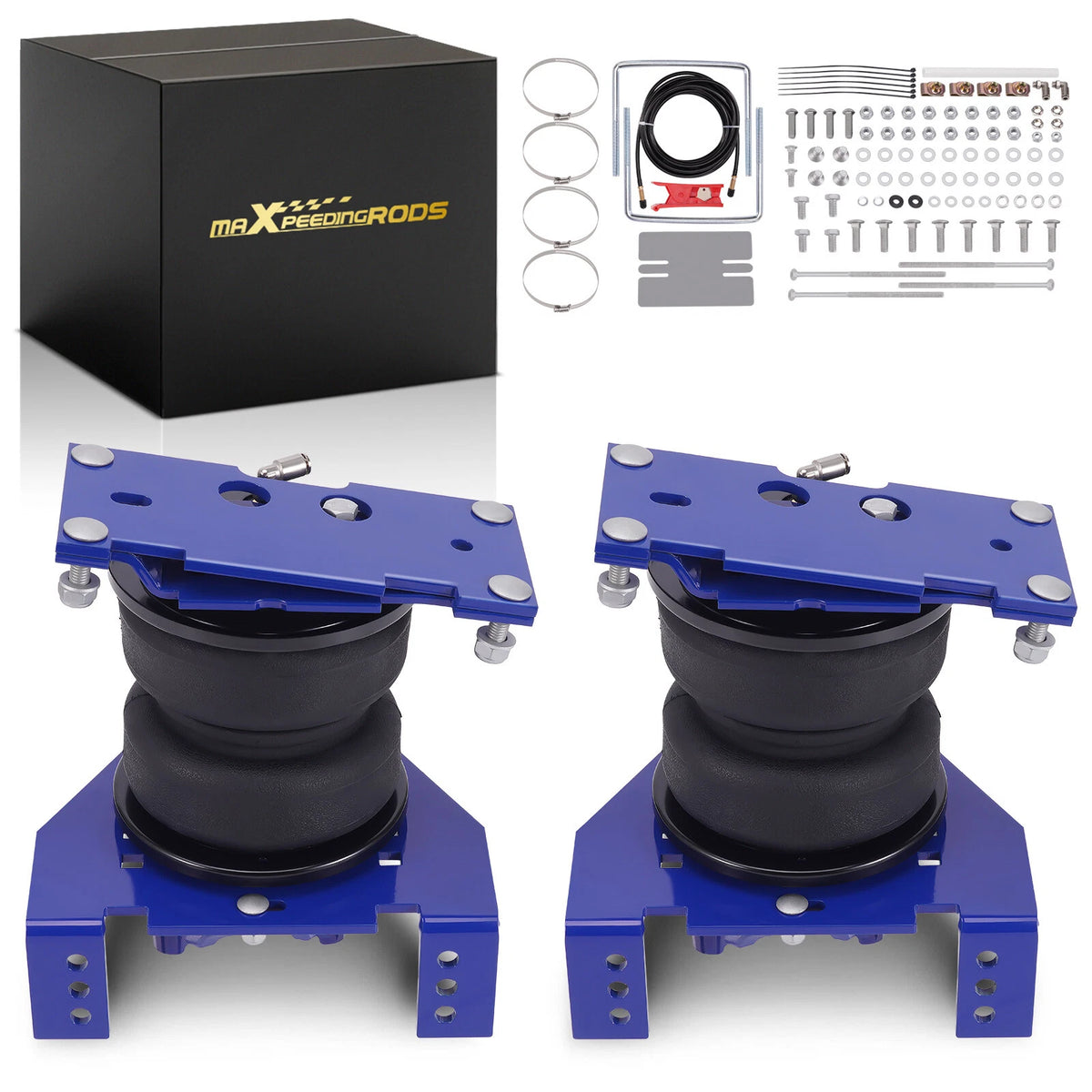 Rear Air Helper Spring Bag Kit for Ford F250 F350 F450 Super Duty (2017–2024) 5000 lbs