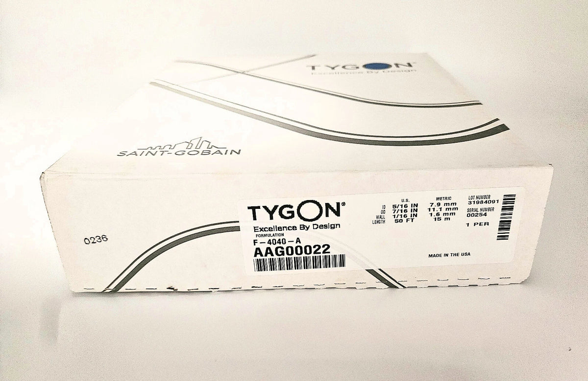 Tygon 4040A Fuel Line Tubing 5/16 in ID x 7/16 in OD - 5 Foot