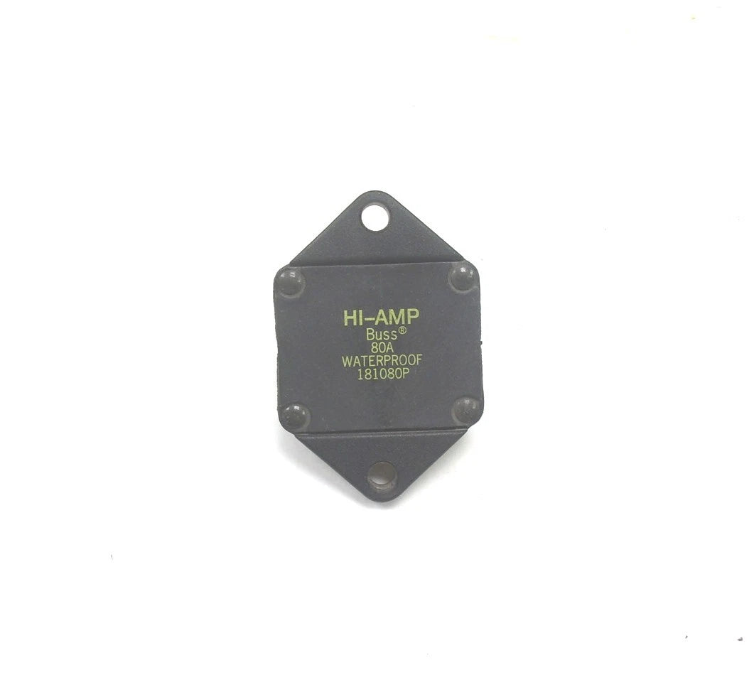 Eaton Bussmann 80 Amp Waterproof Circuit Breaker for Bus (181080P)