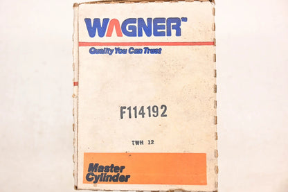 Brake Master Cylinder Assembly for Wagner F114192, 18012622, M39584