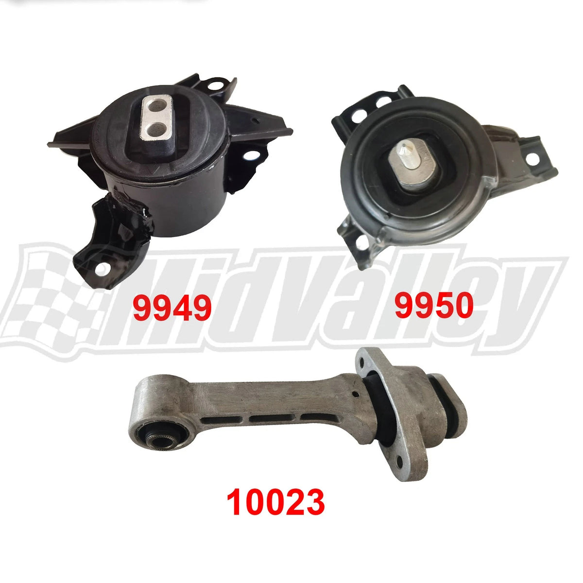3X Engine Motor & Torque Strut & Trans Mount for Kia Sorento (2011–2016)