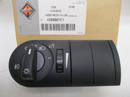 Light Switch Control Housing w/ Fog for International (4086867C1, 4086867C2)