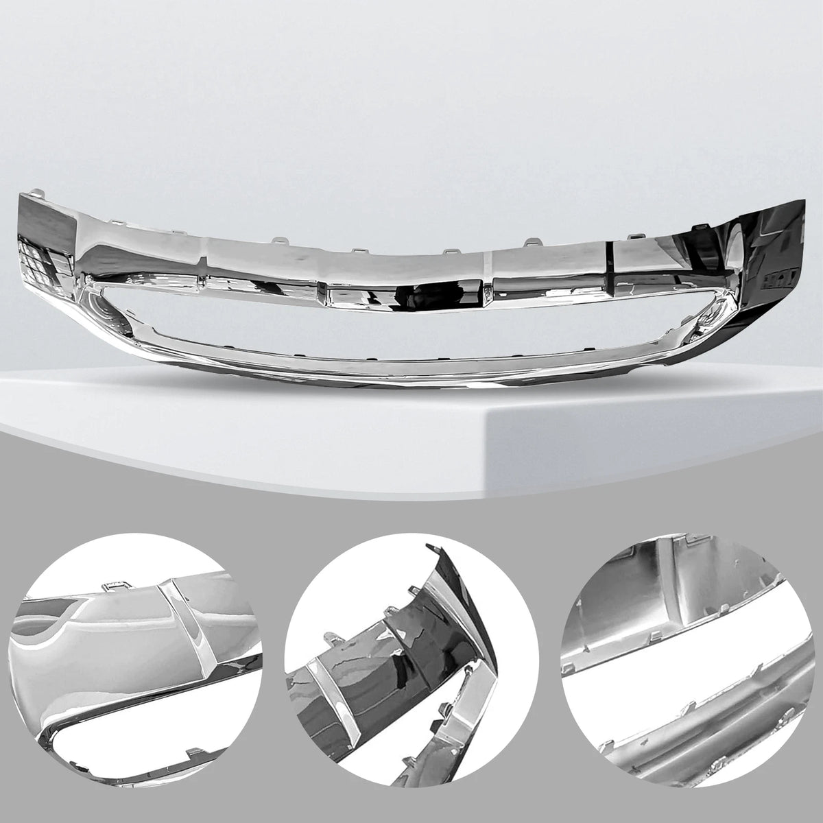 Front Chrome Lower Bumper Trim for Mercedes-Benz GLE350 GLE300d (2016–2018)