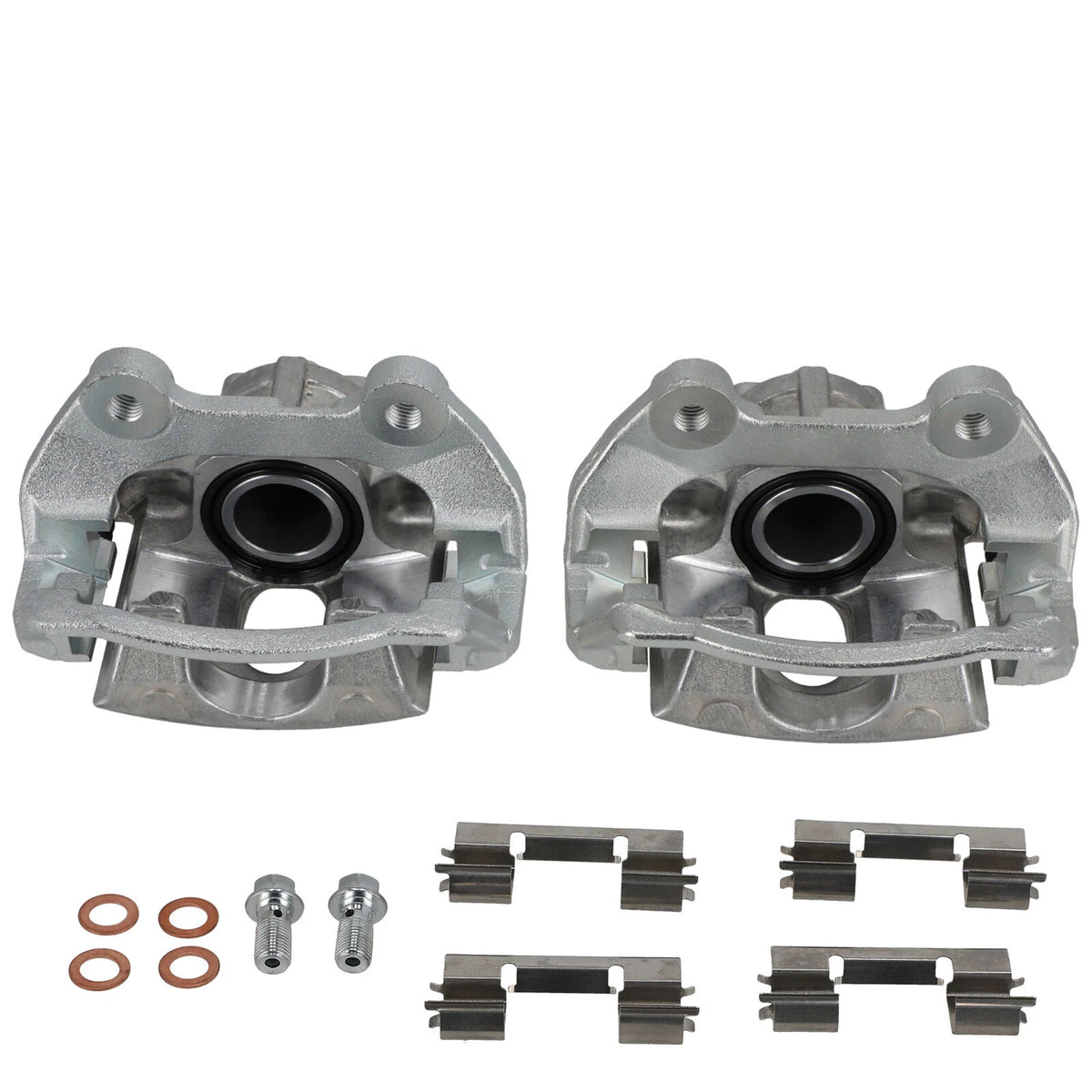 Rear Left Right Brake Caliper Kit for Chevrolet Traverse (2009–2017) w/Hardware