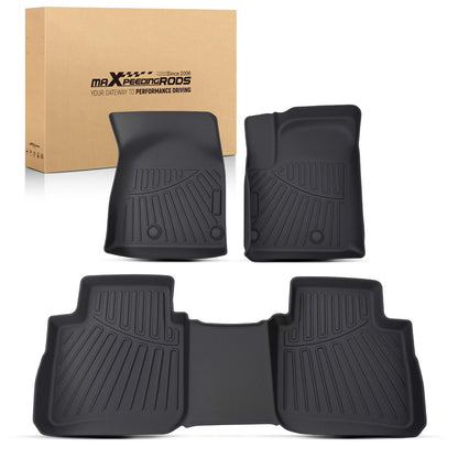 All Weather Floor Mats for Nissan Rogue (2021–2025) TPE Anti-Slip Liners