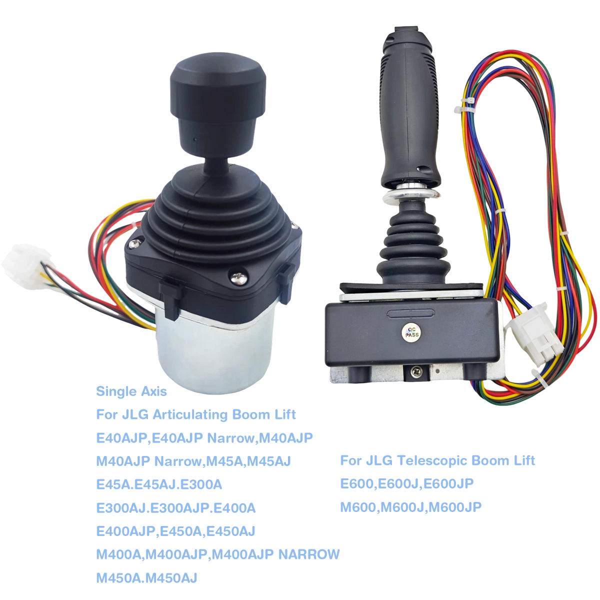 2 Packs Joystick Controller 1600273 & 1600274 for JLG Boom Lift E300A E300AJ E400