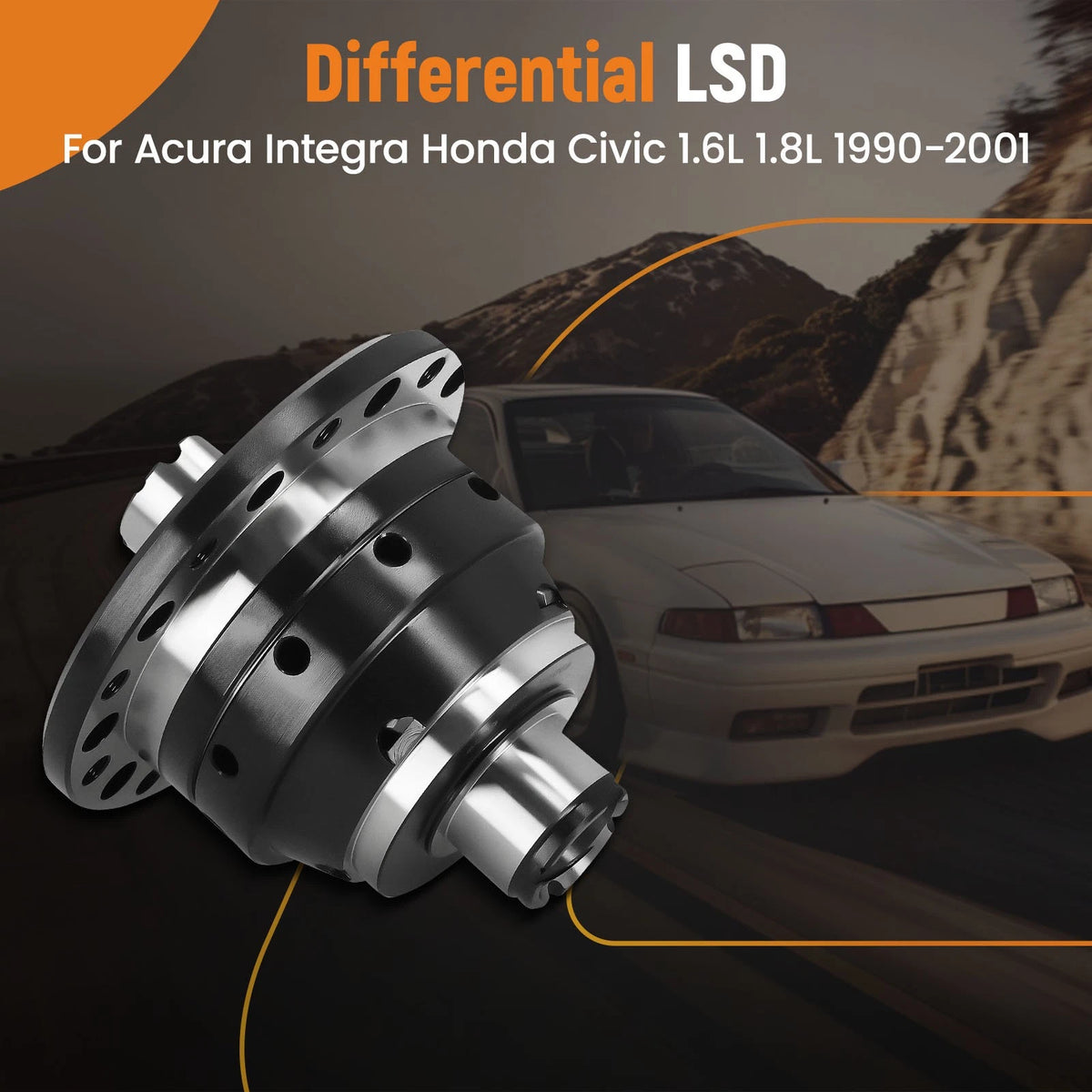 LSD Limited Slip Differential for Acura Integra (1992–2001) B16A B17A B18A B18B