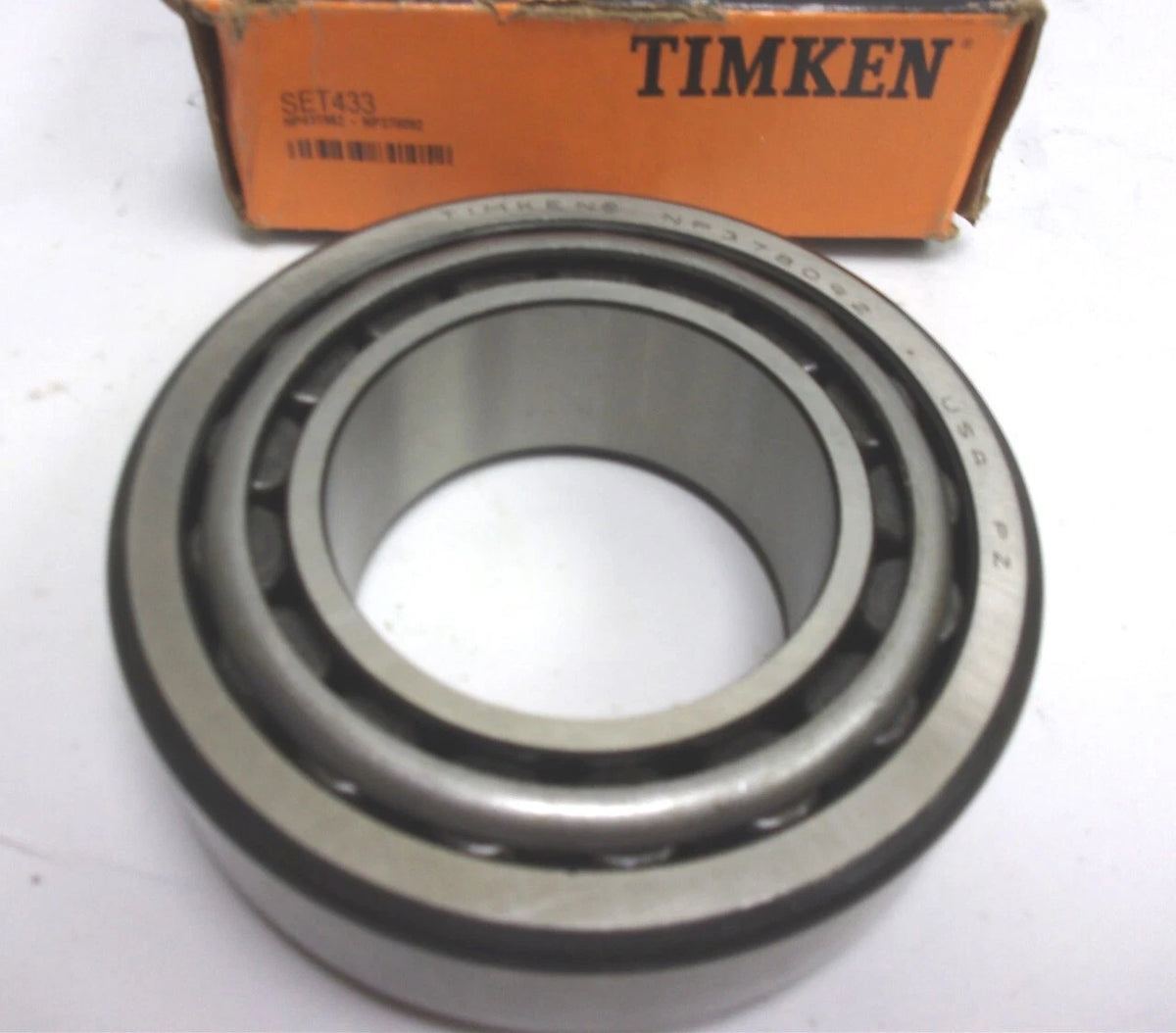 Set of 2 Timken Tapered Roller Bearings for (NP431952/NP378092)