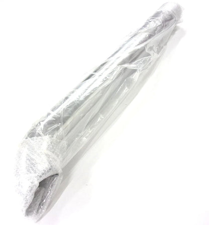 3" Flared Chrome Exhaust Stack Pipe for Heavy Duty Manufacturing (60x5x5)