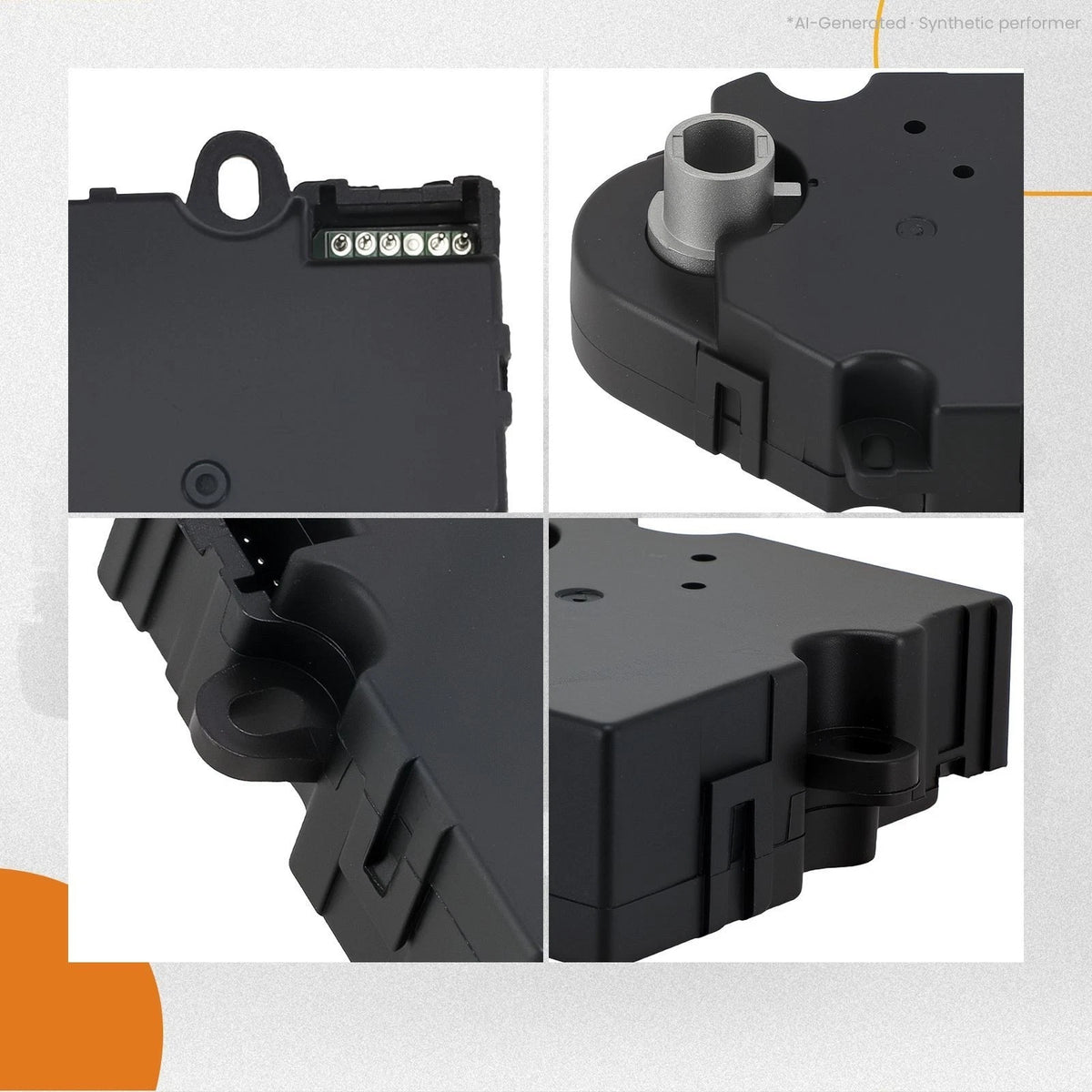 Heater Blend Door Actuator for GMC Envoy XUV Isuzu Ascender (2004–2005) 604-119 89018676