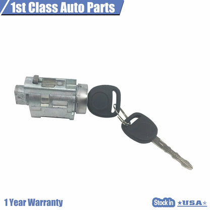Ignition Lock Cylinder & Keys for Chevy Impala, Pontiac Grand Am (1994–2005) 12458191