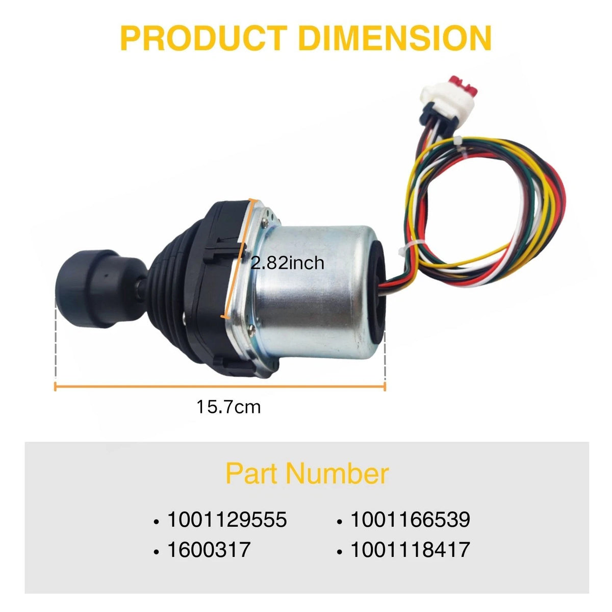 Joystick Controller 1001166539 1600317 for JLG 600A 600AJ 600S 601S 660S 660SJ (2000–2023)