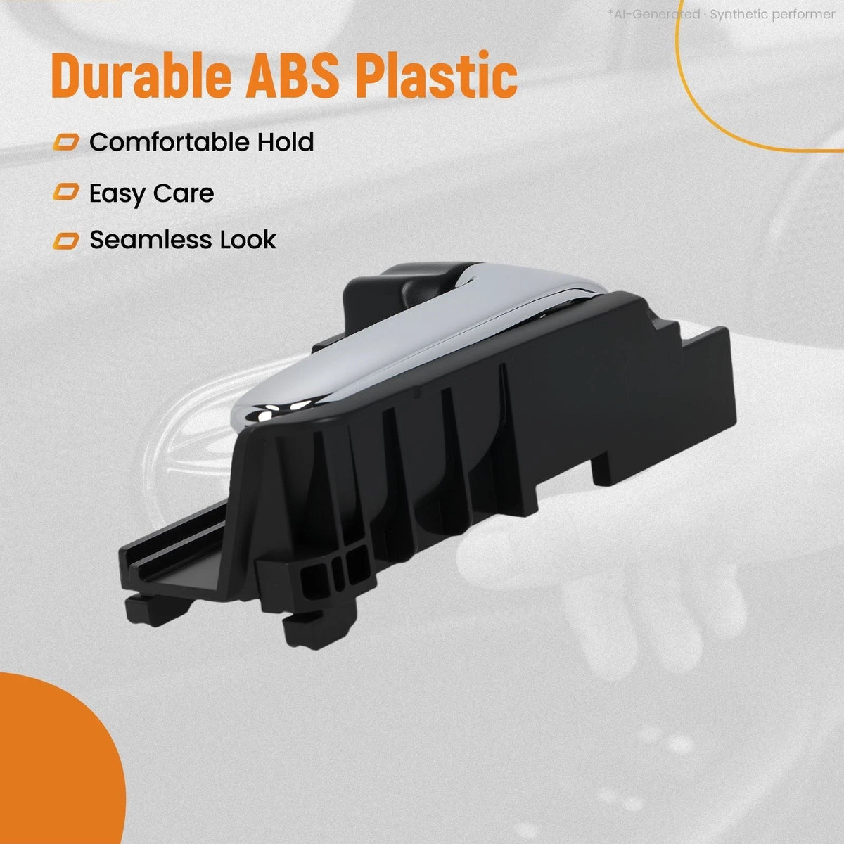 Black Chrome Interior Door Handle for Pontiac Vibe (2003–2008) TO1353139