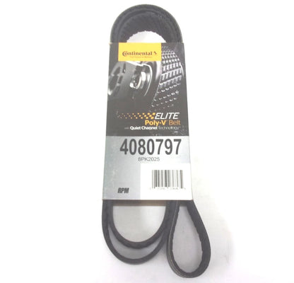 Serpentine Poly-V Belt 8PK2025 for Continental Elite (4080797)