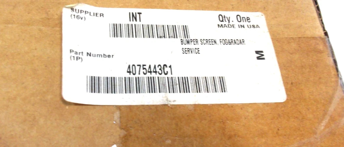 Bumper Screen with Fog for International (4075443C1)