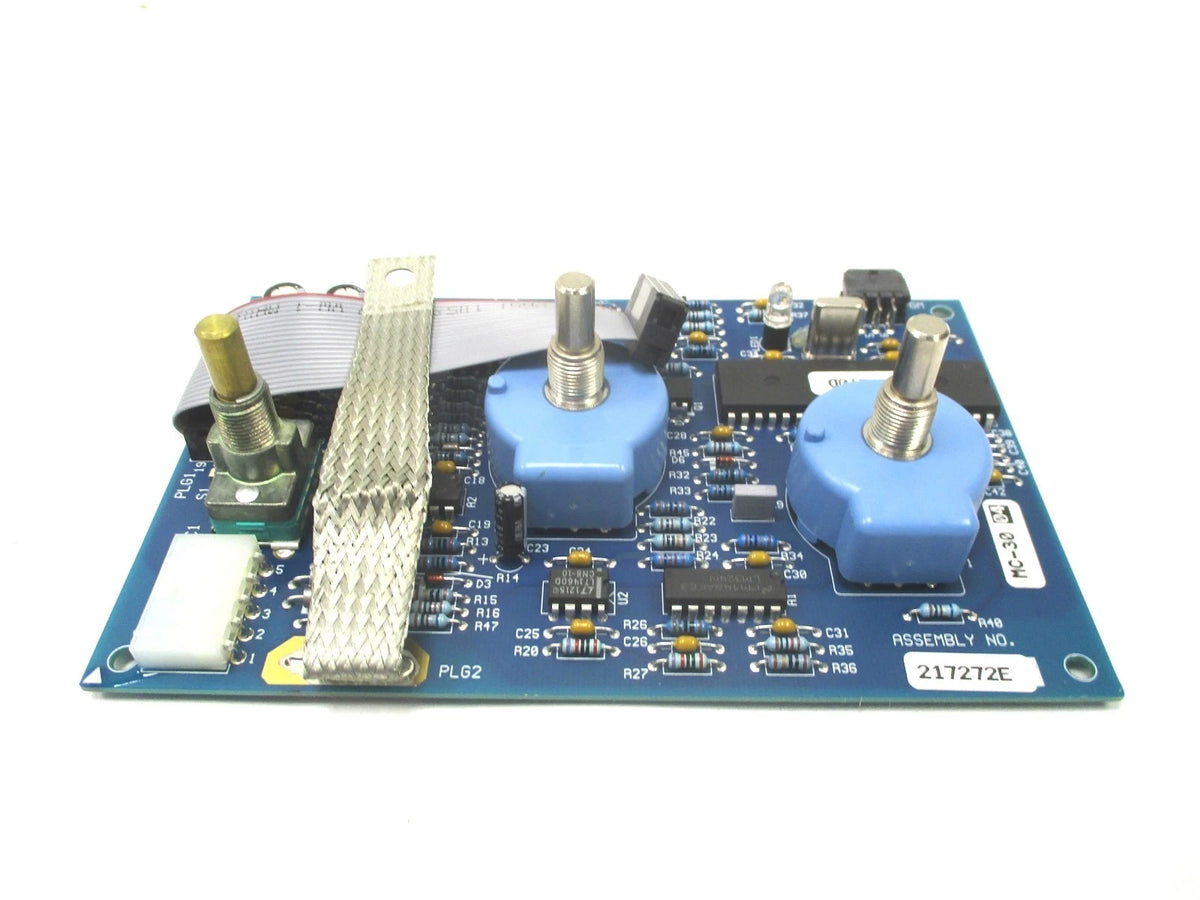 Front Panel Interface with Program Circuit Card for Miller Electric