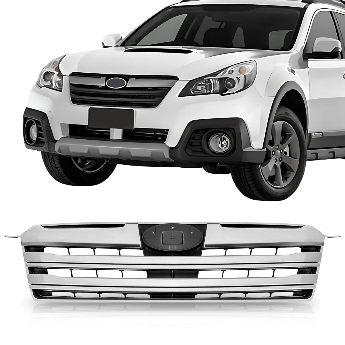 Front Grille Assembly for Subaru Outback (2013–2014) SU1200152 582142A