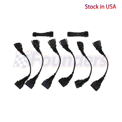 2X FSI Coil Conversion Harness & 2X ICM Harnesses for Audi A6