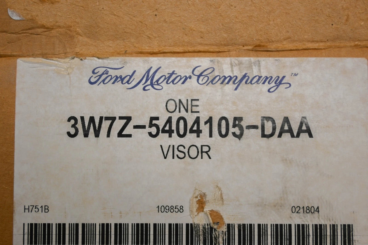 Sun Visor Assembly for Ford (2003–2003) 3W7Z-5404105-DAA