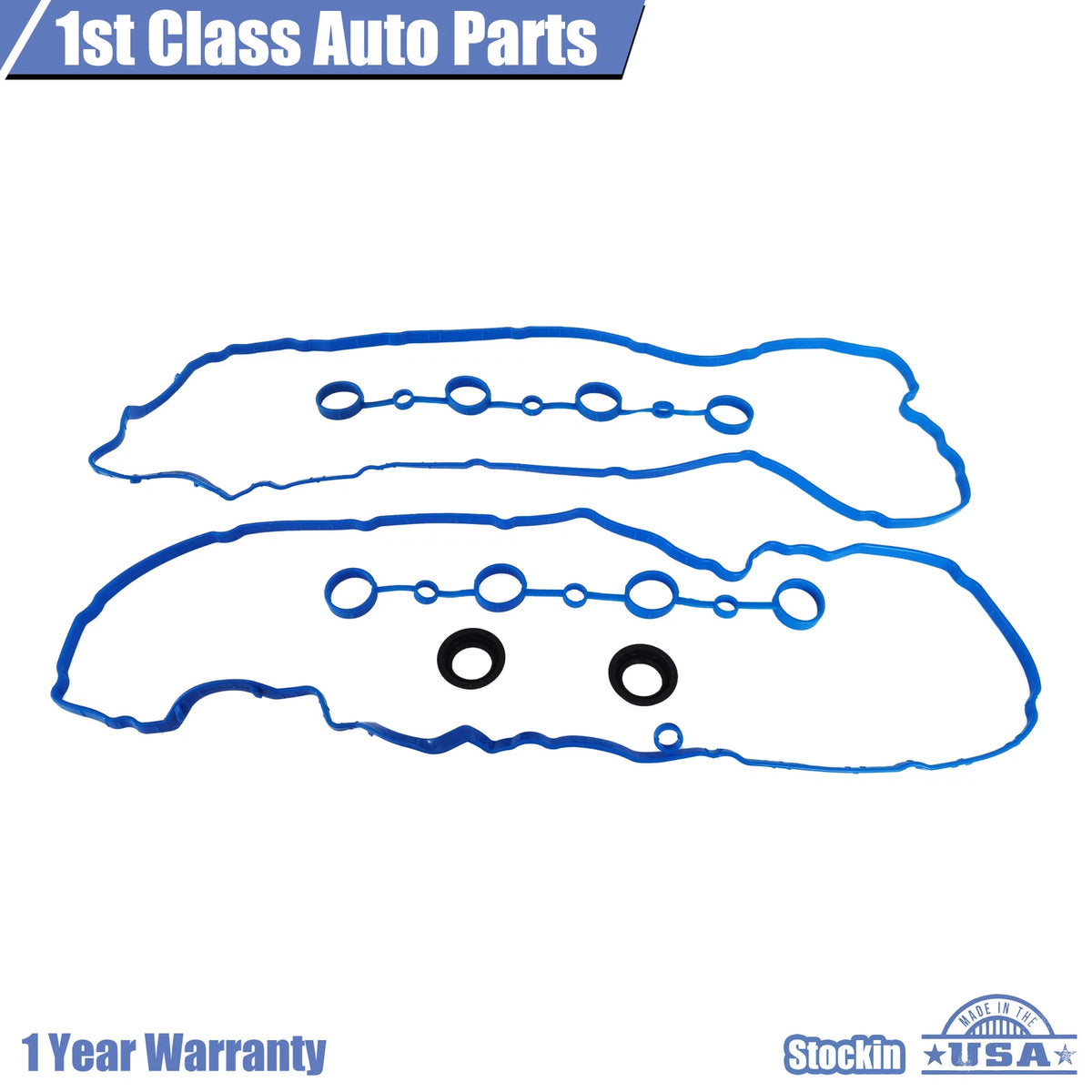 Set of 2 Valve Cover Gaskets for Porsche Cayenne 955 (2003–2010)