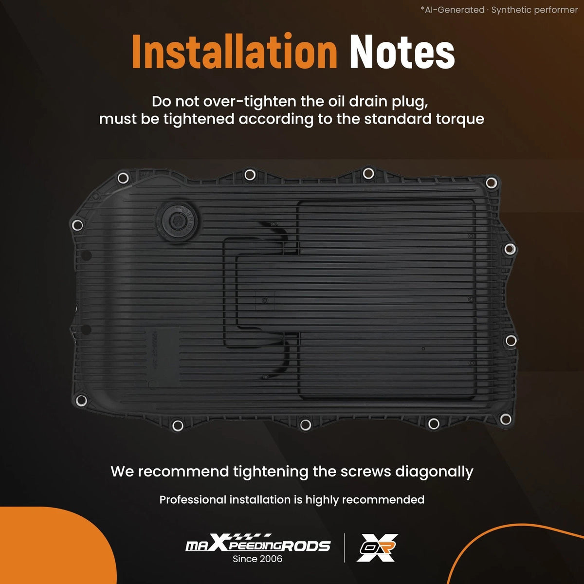 Auto Trans Oil Pan for BMW 328i X3 528i (2011–2016) 24117588895