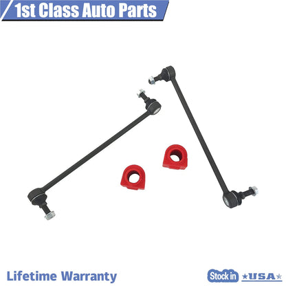 Set of 4 Front Sway Bar Links Bushings for Buick Enclave GMC Acadia Traverse (2011–2015)