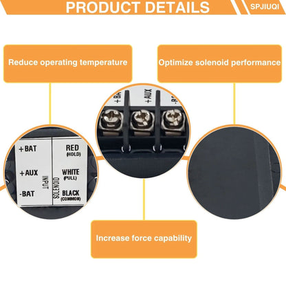 Coil Commander S500-A60 for Trombetta Diesel Engine Solenoids 80A 12V 24V