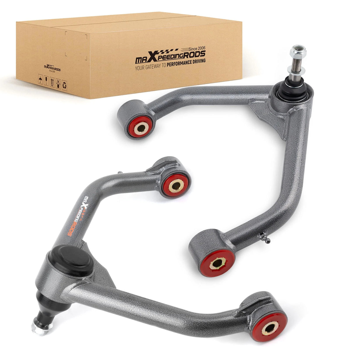 2X 2"-4" Front Upper Control Arms Lift for Dodge Ram 1500 (2006–2022) 4WD