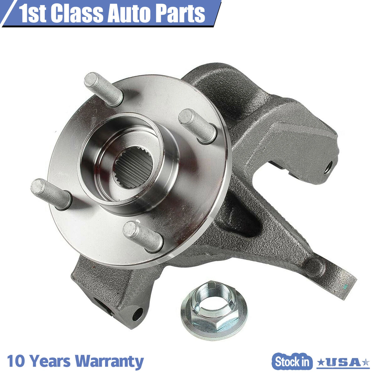 Front Left Steering Knuckle for Ford Focus (2006–2011) 698-407