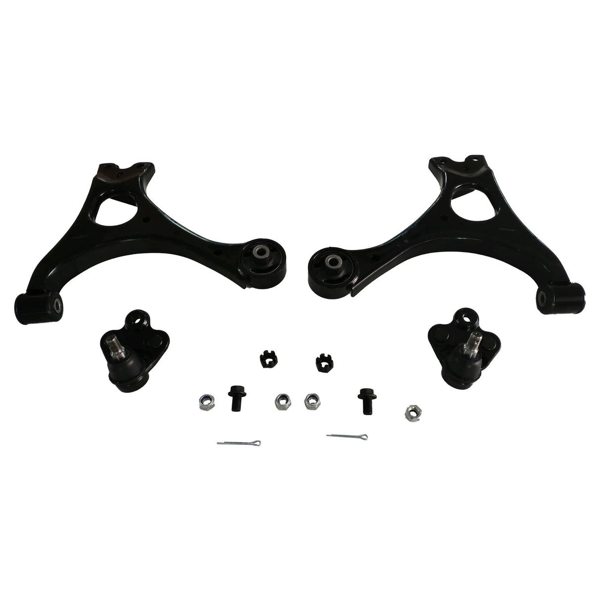 Set of 4 Front Lower Control Arms + Ball Joints for Honda Civic/Acura CSX (2006–2011)