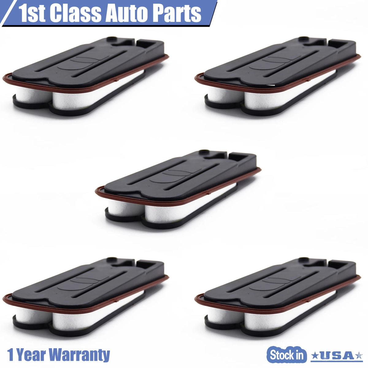 Set of 5 Crankcase Ventilation Filter Breathers for LT7500 LT8500 (2008)
