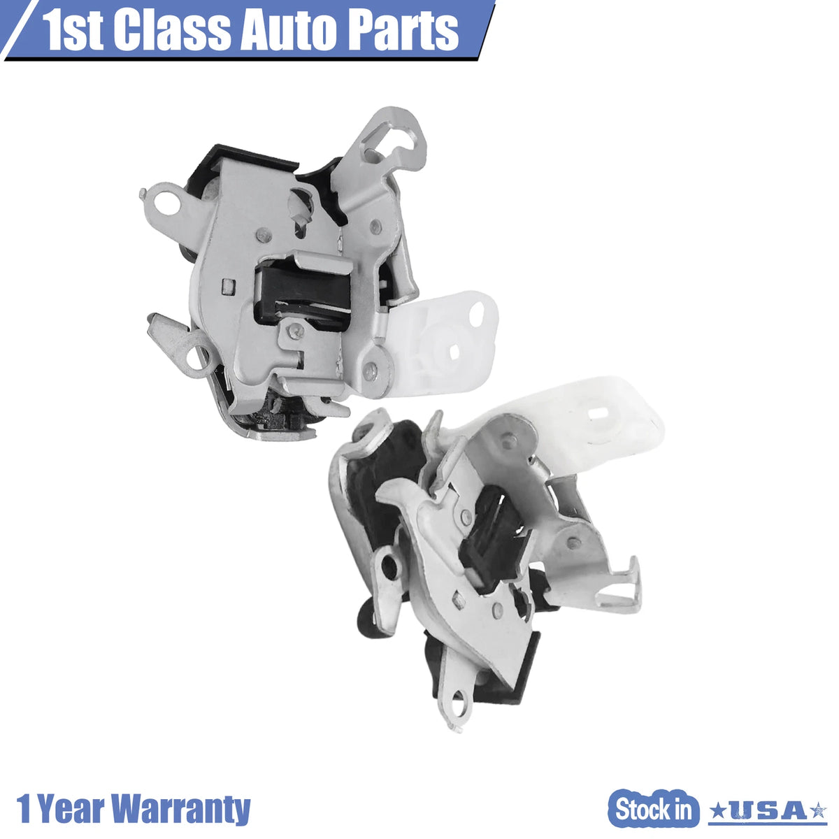 2X Door Latch Assembly Set for Ford Lincoln Mark VI (1998–2002) 6C3Z2521813A