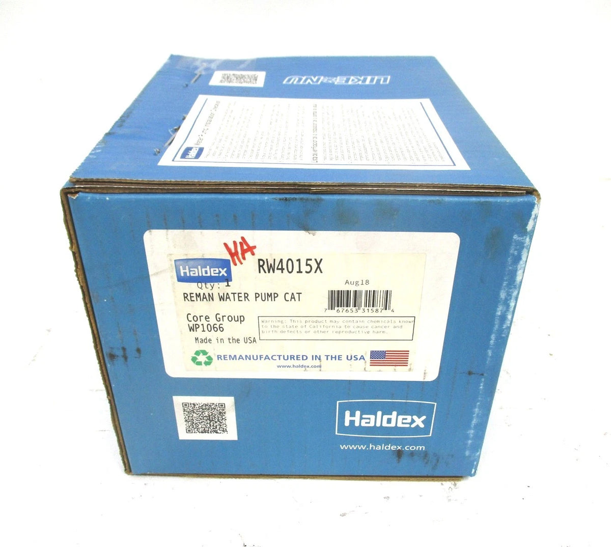 Haldex Water Pump for Caterpillar 3116 3126 (4P3682, 0R1011, 0R1013)