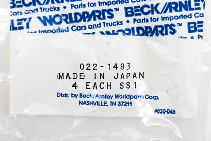 Set of 4 Valve Stem Seals for Beck/Arnley (022-1483)