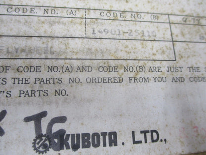 Genuine Flywheel for Kubota RK95 (14901-25110, 19373-25115)
