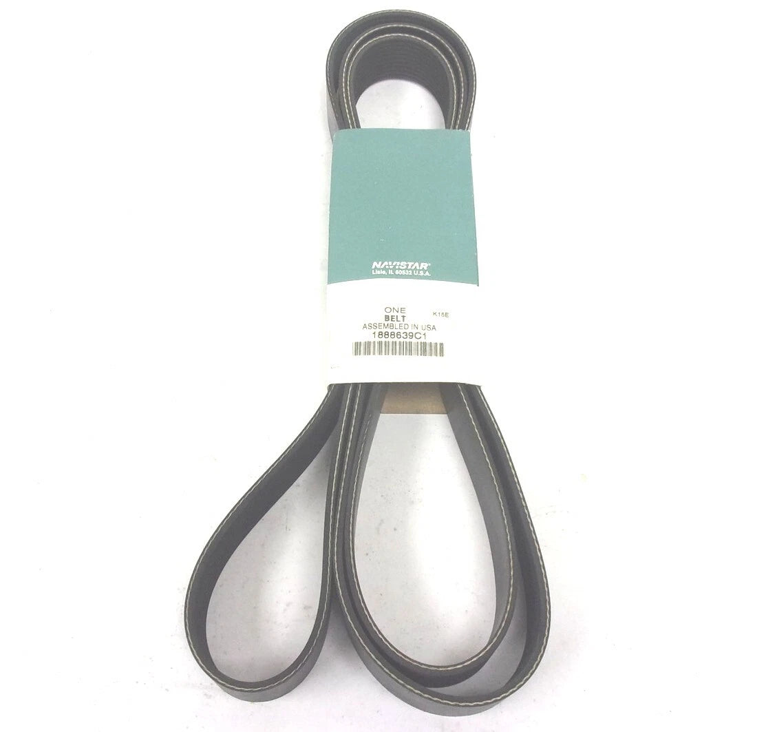 Serpentine V-Ribbed Fan Belt 10PK2650 for International