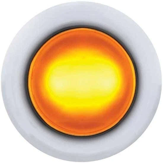 Amber 3 LED Mini Clearance & Marker Light for